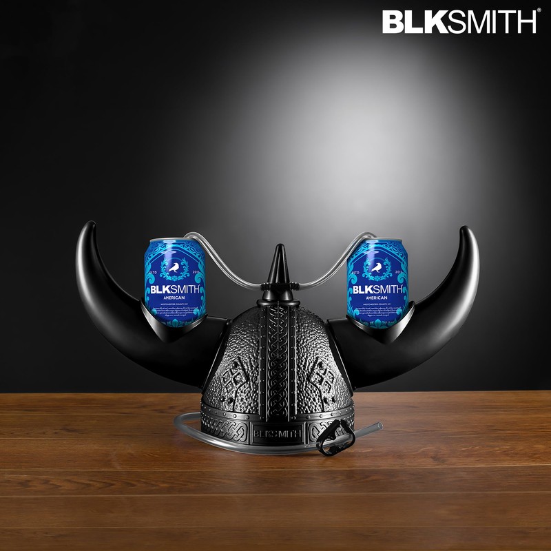 BLKSMITH Viking Drinking Hat | Viking Helmet | Drinking Accessories
