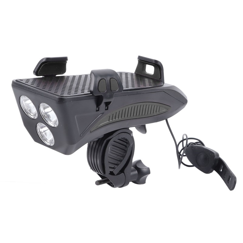 Bicycle Light Multifunctional Bike Phone Stand Headlight Speakers Kit for