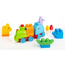 Mega Bloks First Builders Animal Safari Train