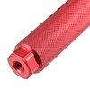 X AUTOHAUX Pair Rear Foot Pegs Footrests Red for Bicycle