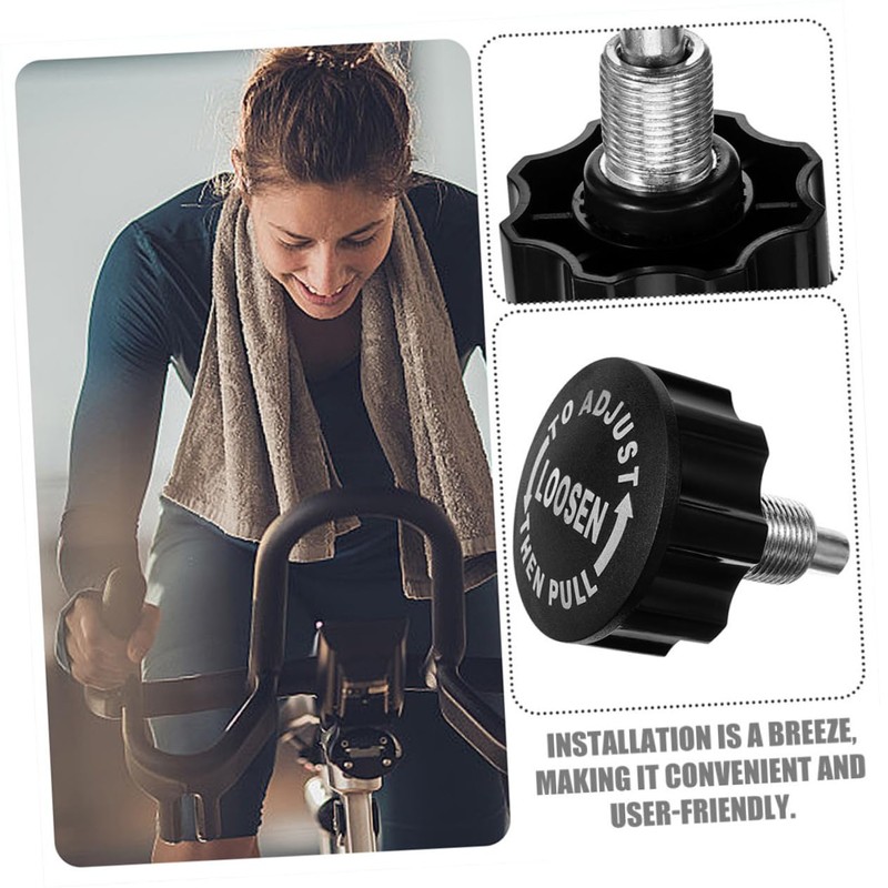 Totority Exercise Bike Replacement Pull Pin Knob Rotating Accessory for