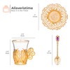 Alisveristime (SET OF 6 Handmade Turkish Tea Water Zamzam Serving