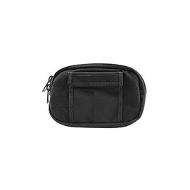 Uncle Mike's Off-Duty and Concealment Nylon Original Zipper Close Gun Pak Belt Pouch Holster, Black