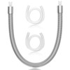 Stainless Steel Milk Pipe Casing with HP3 Adapter, Compatible with