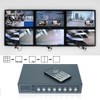 TOUGHSTY 8Ch CCTV Color Quad Processor Non-Realtime Video Multiplexer Screen