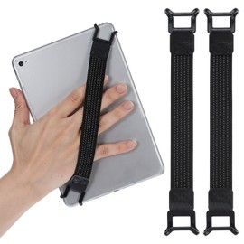 2pcs Security Tablets Hand Strap Holder for Tablet PC 7.8''-13'' Handle Grip High-Elasticity Bands One-Handed Operation No Dropping Strap Universal Elastic Bundle Grip Belt for Readers