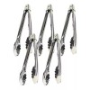 Strong Pinzas De Cocina Tenazas Ergonómicas Acero Inoxidable 5 Pzs