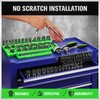 Magnetic Socket Organizer Holder Tool: 8PCS Set includes 2PCS 1/4",