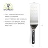 Fox Run Griddle Spatula Slotted, Stainless Steel, Silver, 14.76 x