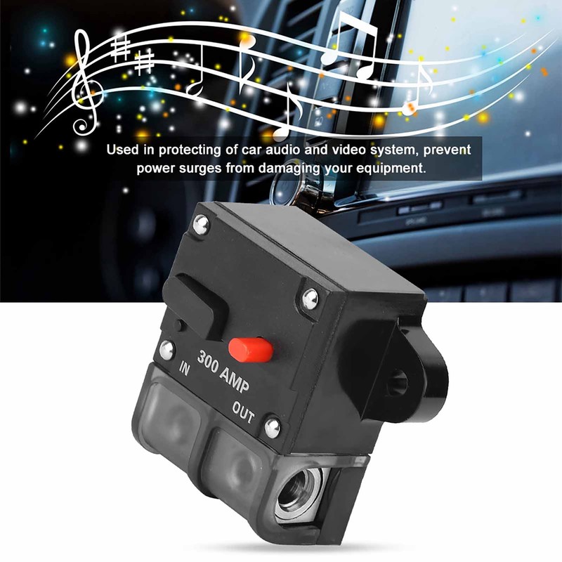 12-42 VDC Heavy Duty Car Auto reset Inline Circuit Breaker
