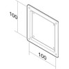 Newstar FPMA-VESA100 VESA Conversion Plate from VESA 75x75mm to 100x100mm