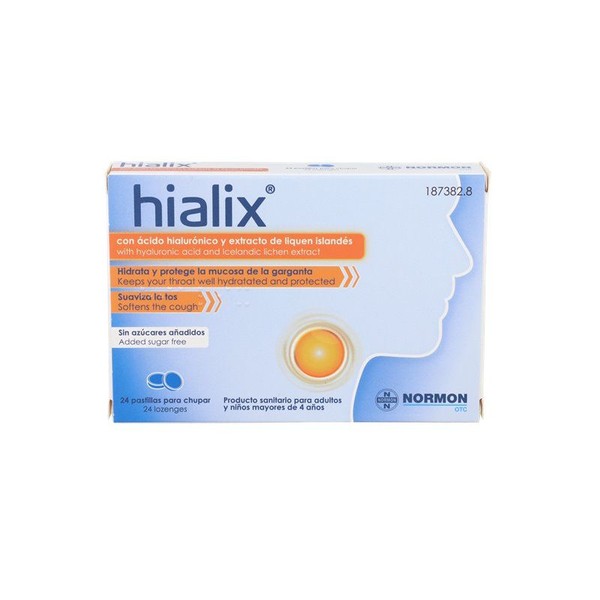 NORMON Hialix 24 Sucking Tablets