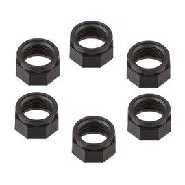 ATIE 6 Pack Black Plastic Pool Cleaner Hose Nut D16 for Zodiac Polaris 280 F5B Black Max, TR35P, 3900 Sport (Not Compatible with Polaris 360)