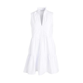 Amanda Uprichard Women's Sleeveless Saffron Dress, White, L