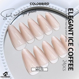 COLORBIRD Nail Tip, Short Point, Round (MY175)