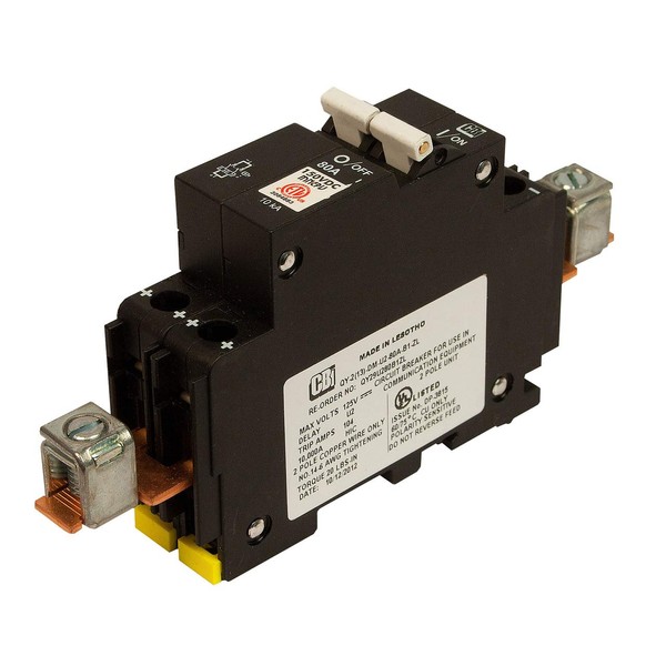 MIDNITE 80A 150VDC 1-POLE, DIN MOUNT CIRCUIT BREAKER- MNEPV80