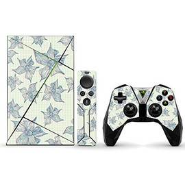 MightySkins Skin Compatible with NVIDIA Shield TV wrap Cover Sticker Skins 3D Flowers