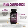 Saw Palmetto for Women with Biotin 5000mcg - Powerful DHT
