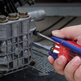 WORKPRO 24PC Folding Hex Key Set, Metric Ball End Key and Hex Keys, Torx Keys, Hexagonal Wrench Key Set for Bikes Automobile Machinery Repair