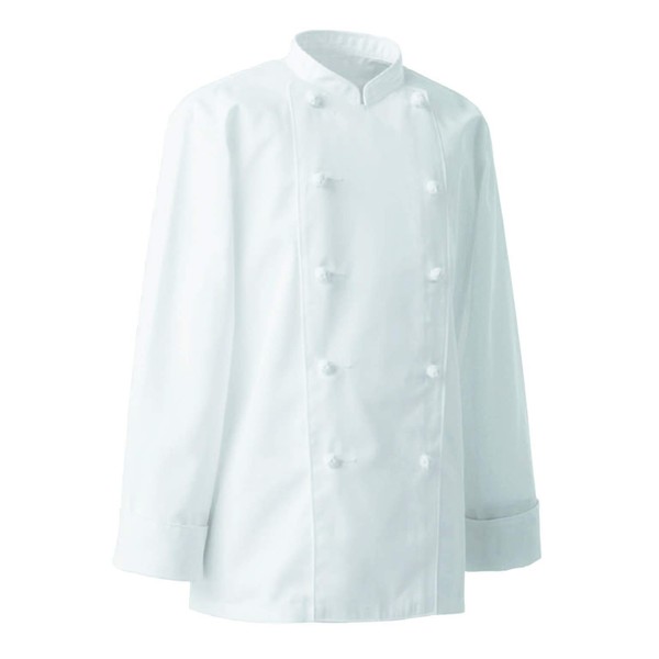 Cook Coat (Unisex), S, White, AA490-0