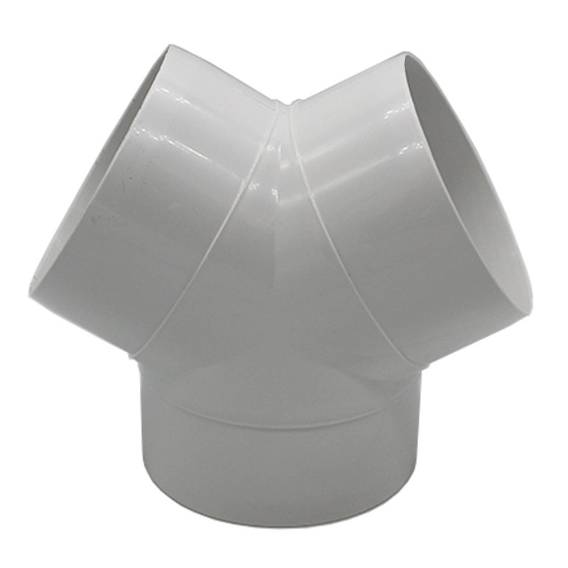 Kair Equal Y Piece 100mm - 4 inch Ducting Splitter