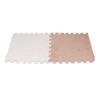 10pcs Plush Foam Floor Mat Washable Interlocking Carpet Tiles Cuttable
