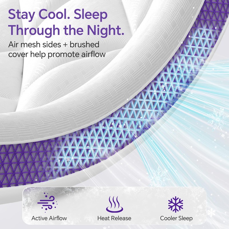ChiXpace Queen Mattress Topper, Viscose Derived from Bamboo, Pillow Top