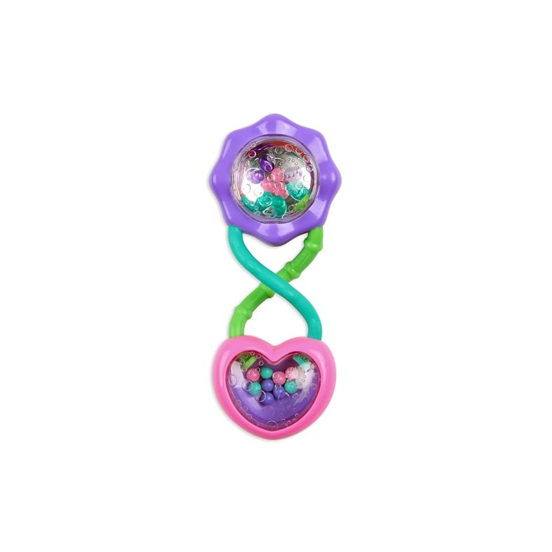 Sonajero Bright Starts and Shake Barbell - Hermoso en Rosa,