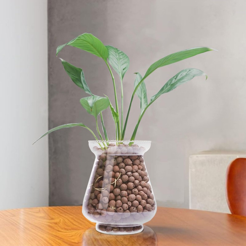 Pulovin 5 lbs LECA Clay Pebbles for Plants, 4-16mm LECA