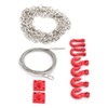 RiToEasysports RC Trailer Safety Chain,Metal Trailer Hook Tow Chain Tow