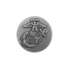 US Marine Corps Nickel Silver Lapel Pin. Made in USA.
