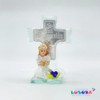 Cruz de Cristal Recuerdo Comunion Niña 12 Piezas
