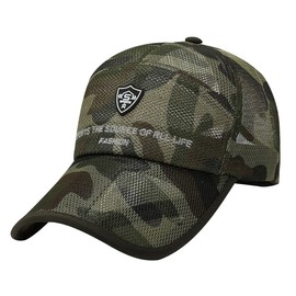 White Fang CA560 Hat, English, Logo, Mesh Cap, Simple Design, Stylish, Stylish, Men's, Women's,, camouflage