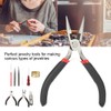 11 Pcs DIY Jewelry Tool Set Pliers Tweezers Ring Crochet