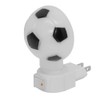 Lloyd's LP-86 Luz de Noche, Figura de Soccer, color Blanco/Negro,