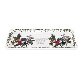 Portmeirion Home & Gifts HV52850-X Sandwich Tray, Ceramic, Multi-Colour, 14 x 30.5 x 2.1 cm