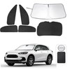 6PCS YYCKE Window Shades for HR-V 2023-2025 for Honda Accessories