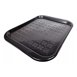 Boris Charola Restaurantera De Plástica 45x35cm Bandeja Mesero