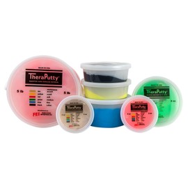 CanDo TheraPutty Standard Hand Exercise Putty For Rehabilitation, Exercises, Hand Therapy, Occupational Therapy, Hand Strengthening, Improve Motor Skills, Stress Relief