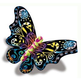 Mammut Scratch Art 158002 Butterflies with 4 Scratching Pads