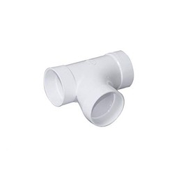 Replacement for Plastiflex Central Vacuum Cleaner 90Â° Sweep Tee Fitting # SV8048