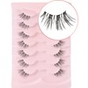 Onlyall Half Lashes False Eyelashes Natural Look Wispy Lashes Natural