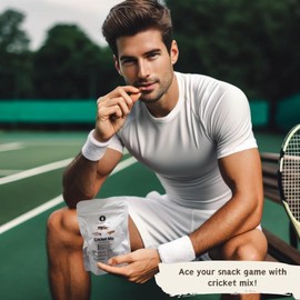 Thailand Unique Dehydrated Mixed Crickets - 15 Gram Bag of House, Field and Jamacian Edible Insects for Humans, Nutritious Bugs Superfood Unusual, Weird Snack Gift