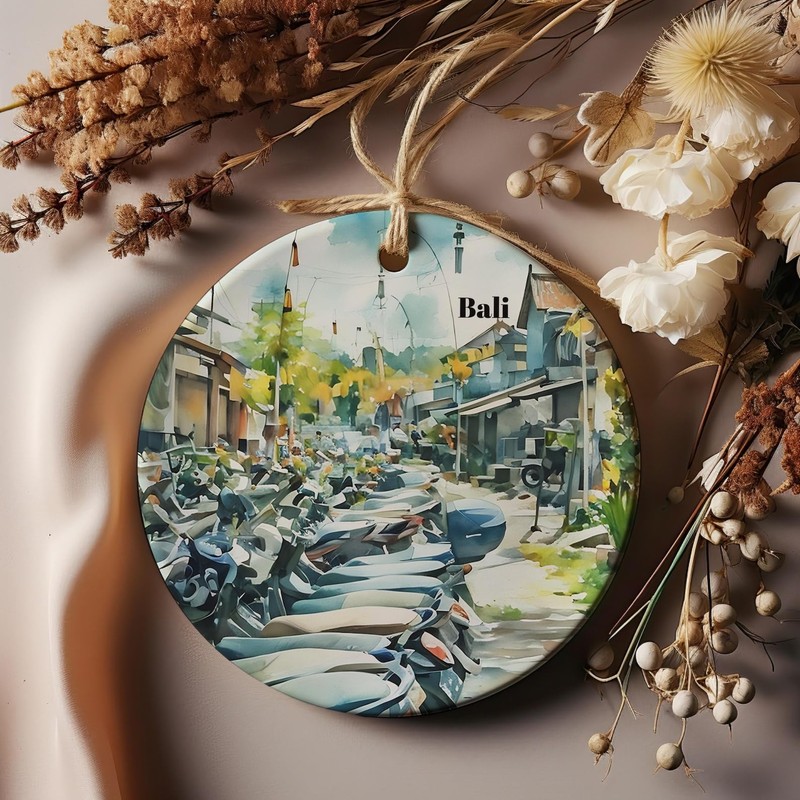 Bali Christmas Ornament Unique Bali Bali Travel Bali Souvenir Gift