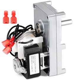 Hiorucet 250-00526, 90-0191 Auger Motor for Avalon Astoria Bay PS & PI, Newport Bay, 900, AGP, Arbor, Avanti, Lopi Yankee Bay, Yankee, Pioneer Bay, FoxFire 400, Heritage Bay, Leyden Pellet Stove Parts
