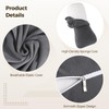 Lumbar Support Pillow for Bed, 19.7 x 7.9 x 3.9