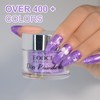 EODCI Dipping Powder, 28 g Purple Nail Powder Set, Nail