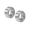 LANODO 12pcs DDL-740ZZ Bearings MR74ZZ Miniature Ball Bearings Deep Groove