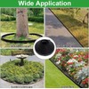 98Ft 3IN Landscape Edging,Garden Edging Border Kit with 150pcs Metal