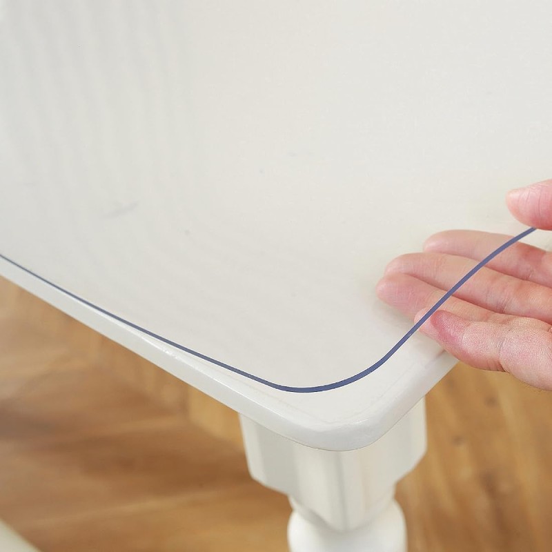 Royhom Clear Table Protector Transparent Table Protectors for Dining Room